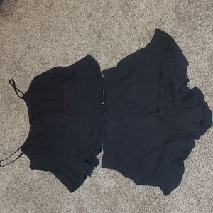 Half asleep short pajama set